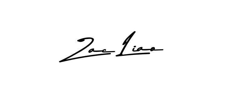 How to Draw Zac Liao signature style? Asem Kandis PERSONAL USE is a latest design signature styles for name Zac Liao. Zac Liao signature style 9 images and pictures png
