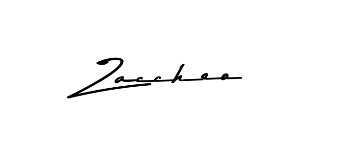 Design your own signature with our free online signature maker. With this signature software, you can create a handwritten (Asem Kandis PERSONAL USE) signature for name Zaccheo. Zaccheo signature style 9 images and pictures png