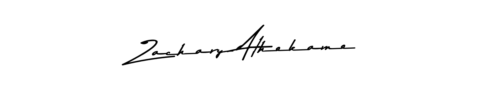 The best way (Asem Kandis PERSONAL USE) to make a short signature is to pick only two or three words in your name. The name Zachary Athekame include a total of six letters. For converting this name. Zachary Athekame signature style 9 images and pictures png