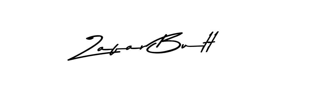 Design your own signature with our free online signature maker. With this signature software, you can create a handwritten (Asem Kandis PERSONAL USE) signature for name Zafar Butt. Zafar Butt signature style 9 images and pictures png