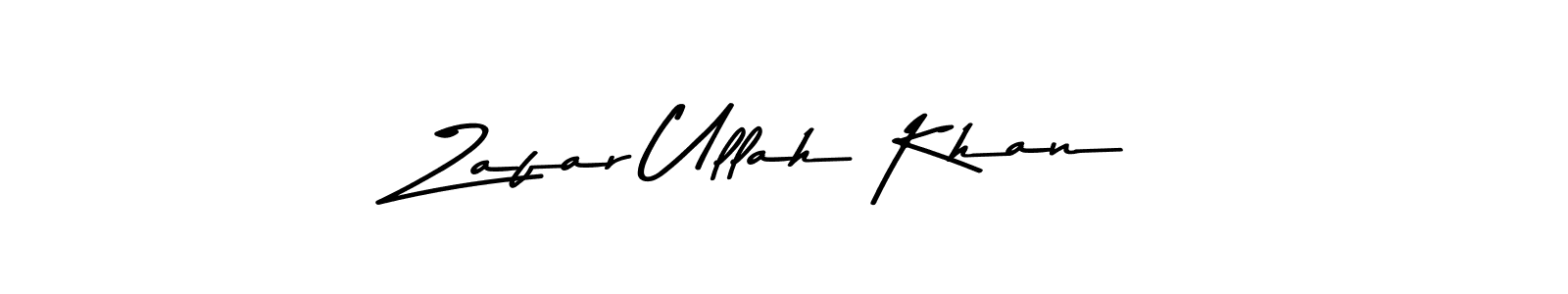 Design your own signature with our free online signature maker. With this signature software, you can create a handwritten (Asem Kandis PERSONAL USE) signature for name Zafar Ullah Khan. Zafar Ullah Khan signature style 9 images and pictures png