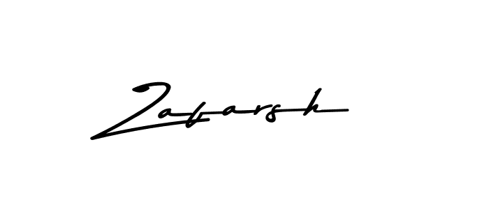 How to make Zafarsh name signature. Use Asem Kandis PERSONAL USE style for creating short signs online. This is the latest handwritten sign. Zafarsh signature style 9 images and pictures png