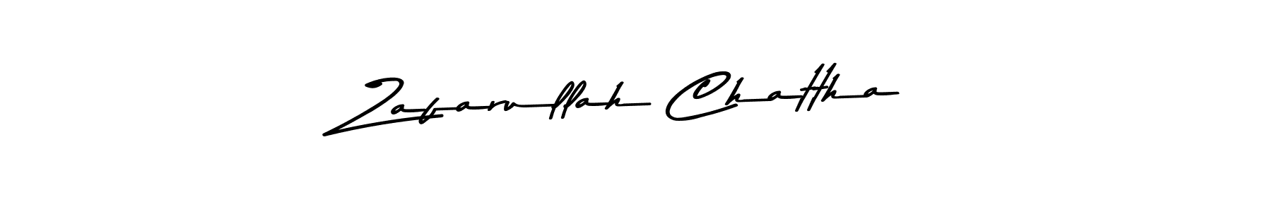 How to make Zafarullah Chattha signature? Asem Kandis PERSONAL USE is a professional autograph style. Create handwritten signature for Zafarullah Chattha name. Zafarullah Chattha signature style 9 images and pictures png