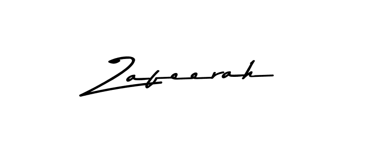 Design your own signature with our free online signature maker. With this signature software, you can create a handwritten (Asem Kandis PERSONAL USE) signature for name Zafeerah. Zafeerah signature style 9 images and pictures png