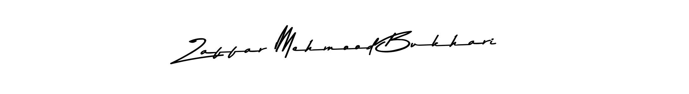 Make a beautiful signature design for name Zaffar Mehmood Bukhari. With this signature (Asem Kandis PERSONAL USE) style, you can create a handwritten signature for free. Zaffar Mehmood Bukhari signature style 9 images and pictures png