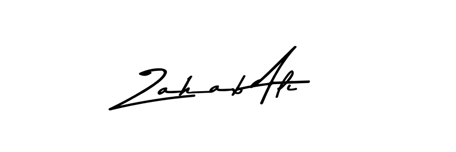 The best way (Asem Kandis PERSONAL USE) to make a short signature is to pick only two or three words in your name. The name Zahab Ali include a total of six letters. For converting this name. Zahab Ali signature style 9 images and pictures png