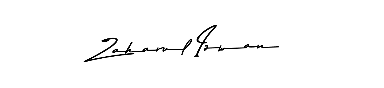 You should practise on your own different ways (Asem Kandis PERSONAL USE) to write your name (Zaharul Izwan) in signature. don't let someone else do it for you. Zaharul Izwan signature style 9 images and pictures png