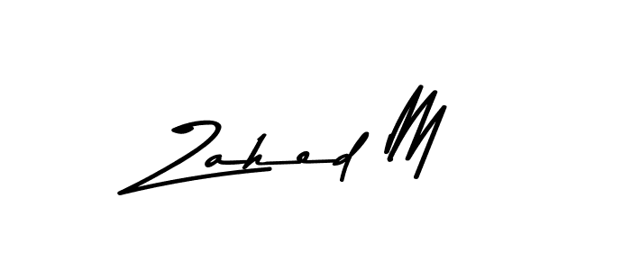 Also You can easily find your signature by using the search form. We will create Zahed M name handwritten signature images for you free of cost using Asem Kandis PERSONAL USE sign style. Zahed M signature style 9 images and pictures png