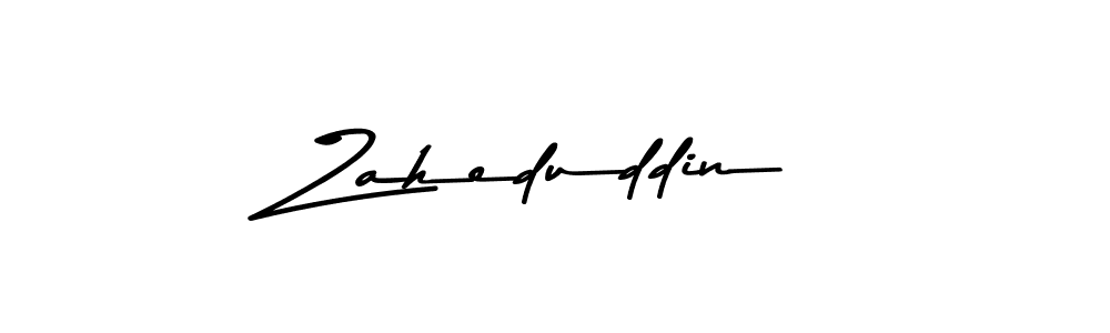 How to make Zaheduddin signature? Asem Kandis PERSONAL USE is a professional autograph style. Create handwritten signature for Zaheduddin name. Zaheduddin signature style 9 images and pictures png