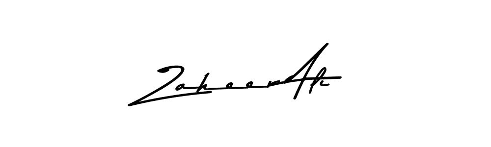 Make a beautiful signature design for name Zaheer Ali. With this signature (Asem Kandis PERSONAL USE) style, you can create a handwritten signature for free. Zaheer Ali signature style 9 images and pictures png