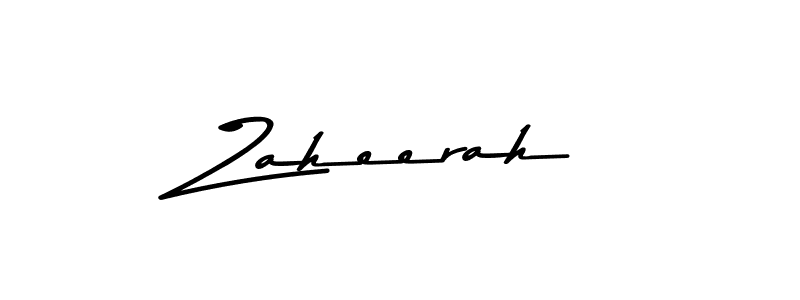 How to make Zaheerah signature? Asem Kandis PERSONAL USE is a professional autograph style. Create handwritten signature for Zaheerah name. Zaheerah signature style 9 images and pictures png