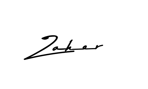 The best way (Asem Kandis PERSONAL USE) to make a short signature is to pick only two or three words in your name. The name Zaher include a total of six letters. For converting this name. Zaher signature style 9 images and pictures png