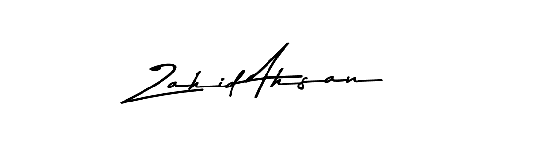 This is the best signature style for the Zahid Ahsan name. Also you like these signature font (Asem Kandis PERSONAL USE). Mix name signature. Zahid Ahsan signature style 9 images and pictures png