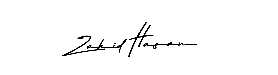 Use a signature maker to create a handwritten signature online. With this signature software, you can design (Asem Kandis PERSONAL USE) your own signature for name Zahid Hasan. Zahid Hasan signature style 9 images and pictures png