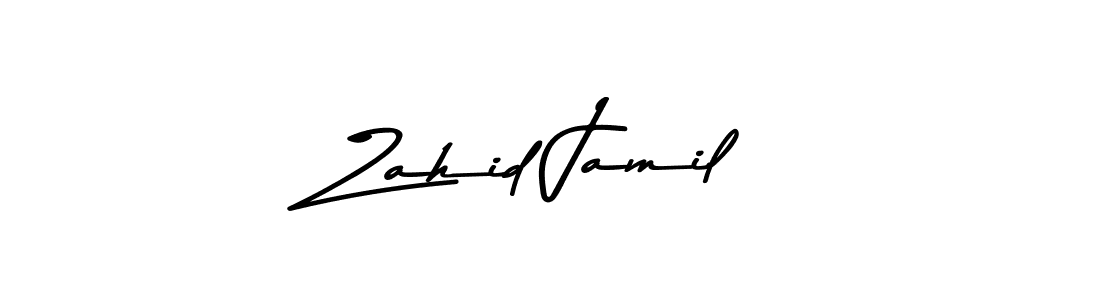 How to make Zahid Jamil signature? Asem Kandis PERSONAL USE is a professional autograph style. Create handwritten signature for Zahid Jamil name. Zahid Jamil signature style 9 images and pictures png