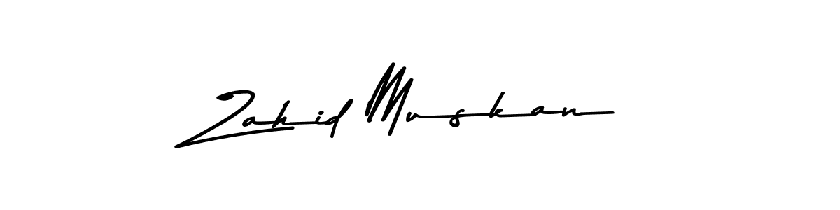 Also You can easily find your signature by using the search form. We will create Zahid Muskan name handwritten signature images for you free of cost using Asem Kandis PERSONAL USE sign style. Zahid Muskan signature style 9 images and pictures png