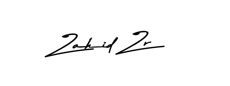 Zahid Zr stylish signature style. Best Handwritten Sign (Asem Kandis PERSONAL USE) for my name. Handwritten Signature Collection Ideas for my name Zahid Zr. Zahid Zr signature style 9 images and pictures png