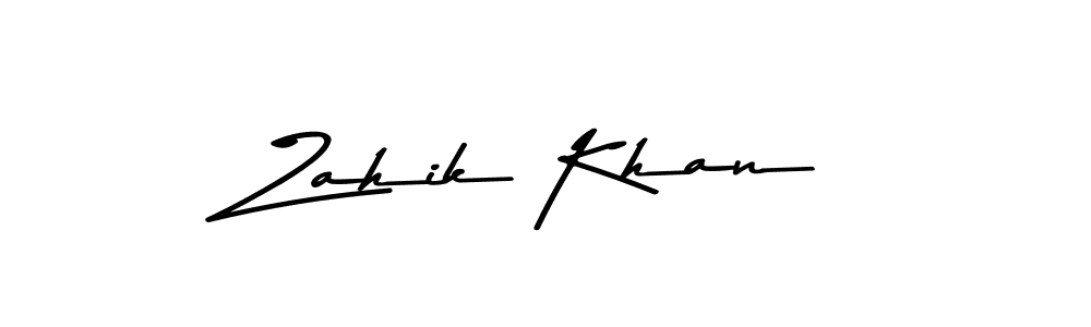 You should practise on your own different ways (Asem Kandis PERSONAL USE) to write your name (Zahik Khan) in signature. don't let someone else do it for you. Zahik Khan signature style 9 images and pictures png
