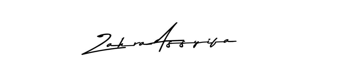 How to make Zahra Assyifa signature? Asem Kandis PERSONAL USE is a professional autograph style. Create handwritten signature for Zahra Assyifa name. Zahra Assyifa signature style 9 images and pictures png