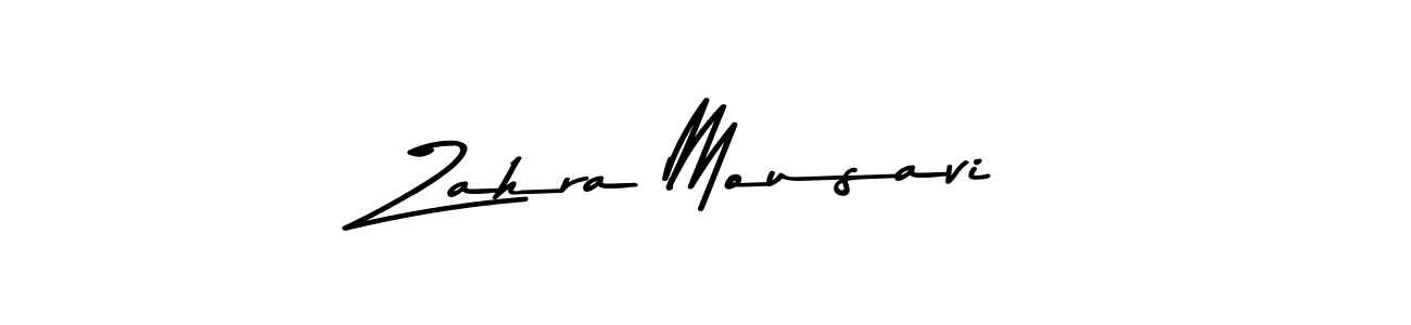 Make a beautiful signature design for name Zahra Mousavi. Use this online signature maker to create a handwritten signature for free. Zahra Mousavi signature style 9 images and pictures png