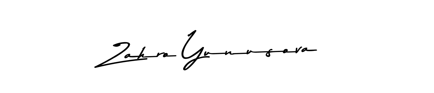 The best way (Asem Kandis PERSONAL USE) to make a short signature is to pick only two or three words in your name. The name Zahro Yunusova include a total of six letters. For converting this name. Zahro Yunusova signature style 9 images and pictures png