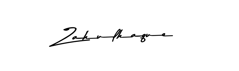 Make a beautiful signature design for name Zahulhaque. With this signature (Asem Kandis PERSONAL USE) style, you can create a handwritten signature for free. Zahulhaque signature style 9 images and pictures png