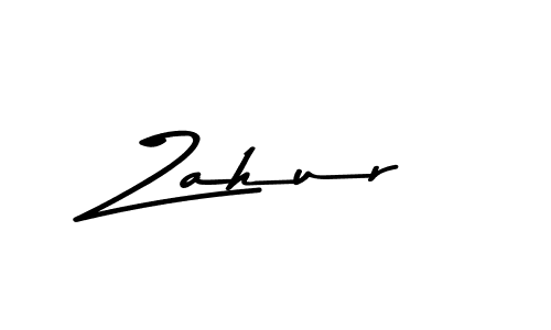 How to make Zahur signature? Asem Kandis PERSONAL USE is a professional autograph style. Create handwritten signature for Zahur name. Zahur signature style 9 images and pictures png