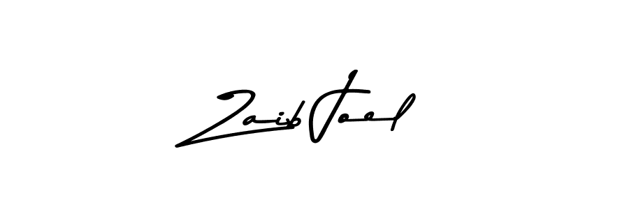 Make a beautiful signature design for name Zaib Joel. With this signature (Asem Kandis PERSONAL USE) style, you can create a handwritten signature for free. Zaib Joel signature style 9 images and pictures png