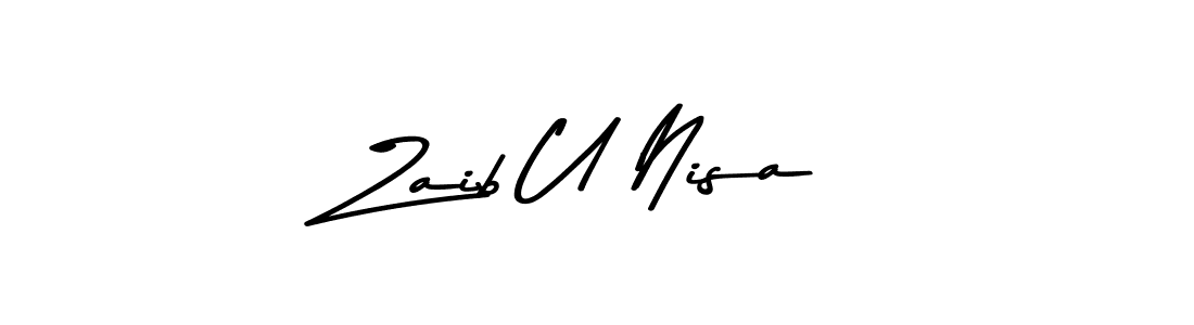 Similarly Asem Kandis PERSONAL USE is the best handwritten signature design. Signature creator online .You can use it as an online autograph creator for name Zaib U Nisa. Zaib U Nisa signature style 9 images and pictures png