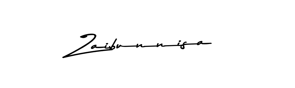 Design your own signature with our free online signature maker. With this signature software, you can create a handwritten (Asem Kandis PERSONAL USE) signature for name Zaibunnisa. Zaibunnisa signature style 9 images and pictures png