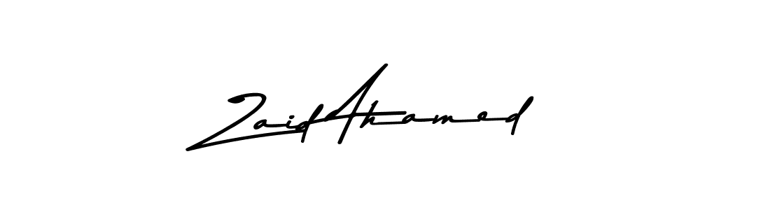 Asem Kandis PERSONAL USE is a professional signature style that is perfect for those who want to add a touch of class to their signature. It is also a great choice for those who want to make their signature more unique. Get Zaid Ahamed name to fancy signature for free. Zaid Ahamed signature style 9 images and pictures png