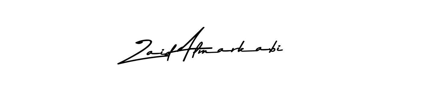 Also You can easily find your signature by using the search form. We will create Zaid Almarkabi name handwritten signature images for you free of cost using Asem Kandis PERSONAL USE sign style. Zaid Almarkabi signature style 9 images and pictures png