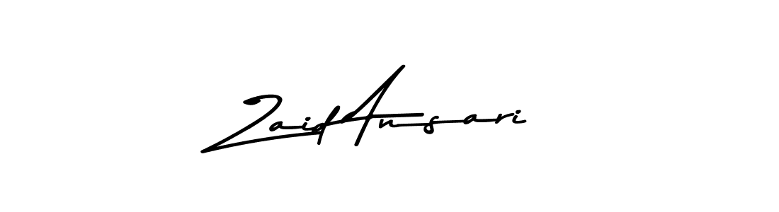 How to make Zaid Ansari signature? Asem Kandis PERSONAL USE is a professional autograph style. Create handwritten signature for Zaid Ansari name. Zaid Ansari signature style 9 images and pictures png