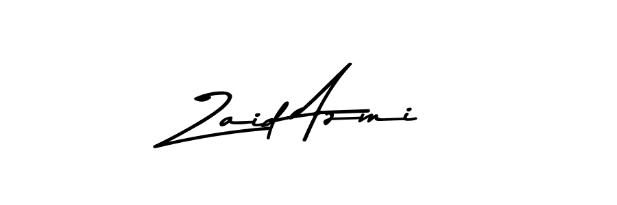 This is the best signature style for the Zaid Azmi name. Also you like these signature font (Asem Kandis PERSONAL USE). Mix name signature. Zaid Azmi signature style 9 images and pictures png