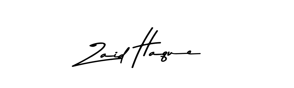 How to make Zaid Haque signature? Asem Kandis PERSONAL USE is a professional autograph style. Create handwritten signature for Zaid Haque name. Zaid Haque signature style 9 images and pictures png