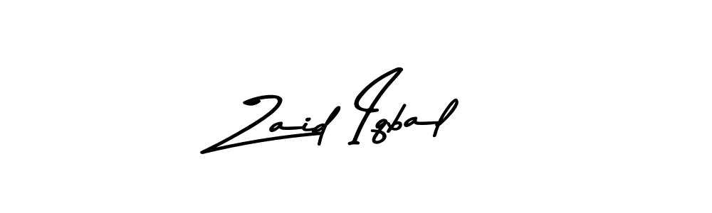 How to make Zaid Iqbal signature? Asem Kandis PERSONAL USE is a professional autograph style. Create handwritten signature for Zaid Iqbal name. Zaid Iqbal signature style 9 images and pictures png