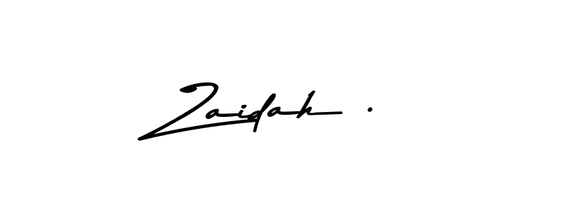 Use a signature maker to create a handwritten signature online. With this signature software, you can design (Asem Kandis PERSONAL USE) your own signature for name Zaidah .. Zaidah . signature style 9 images and pictures png