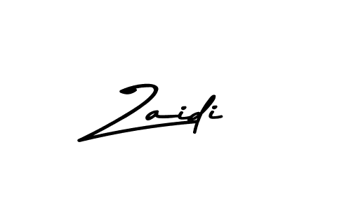 Use a signature maker to create a handwritten signature online. With this signature software, you can design (Asem Kandis PERSONAL USE) your own signature for name Zaidi. Zaidi signature style 9 images and pictures png