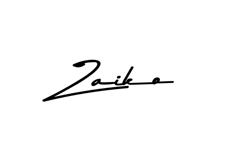 Also we have Zaiko name is the best signature style. Create professional handwritten signature collection using Asem Kandis PERSONAL USE autograph style. Zaiko signature style 9 images and pictures png