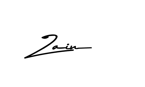 Design your own signature with our free online signature maker. With this signature software, you can create a handwritten (Asem Kandis PERSONAL USE) signature for name Zain . Zain  signature style 9 images and pictures png