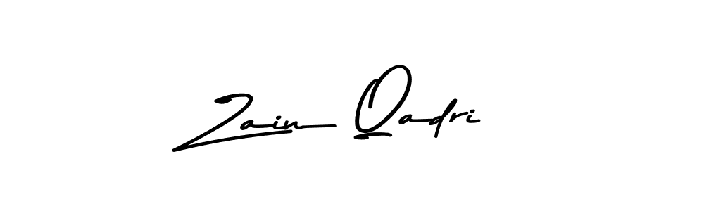 How to make Zain Qadri signature? Asem Kandis PERSONAL USE is a professional autograph style. Create handwritten signature for Zain Qadri name. Zain Qadri signature style 9 images and pictures png