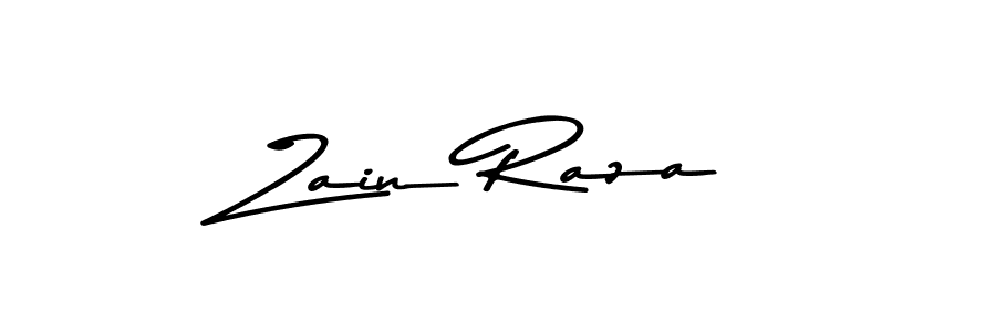 Design your own signature with our free online signature maker. With this signature software, you can create a handwritten (Asem Kandis PERSONAL USE) signature for name Zain Raza. Zain Raza signature style 9 images and pictures png