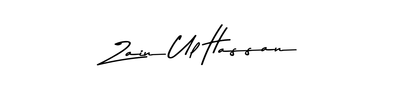 Design your own signature with our free online signature maker. With this signature software, you can create a handwritten (Asem Kandis PERSONAL USE) signature for name Zain Ul Hassan. Zain Ul Hassan signature style 9 images and pictures png