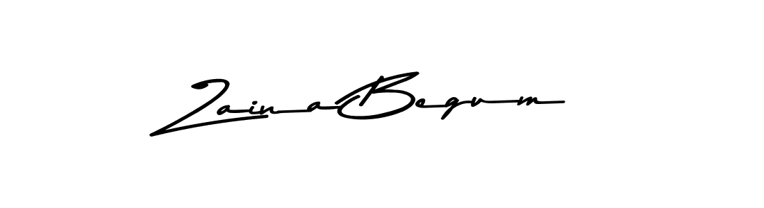 Make a beautiful signature design for name Zaina Begum. Use this online signature maker to create a handwritten signature for free. Zaina Begum signature style 9 images and pictures png