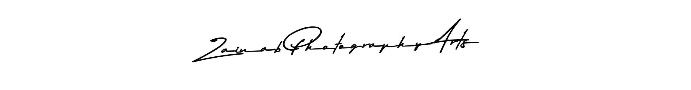 Use a signature maker to create a handwritten signature online. With this signature software, you can design (Asem Kandis PERSONAL USE) your own signature for name Zainab Photography Arts. Zainab Photography Arts signature style 9 images and pictures png