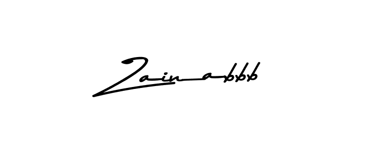 Also we have Zainabbb name is the best signature style. Create professional handwritten signature collection using Asem Kandis PERSONAL USE autograph style. Zainabbb signature style 9 images and pictures png