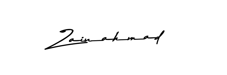 Zainahmad stylish signature style. Best Handwritten Sign (Asem Kandis PERSONAL USE) for my name. Handwritten Signature Collection Ideas for my name Zainahmad. Zainahmad signature style 9 images and pictures png