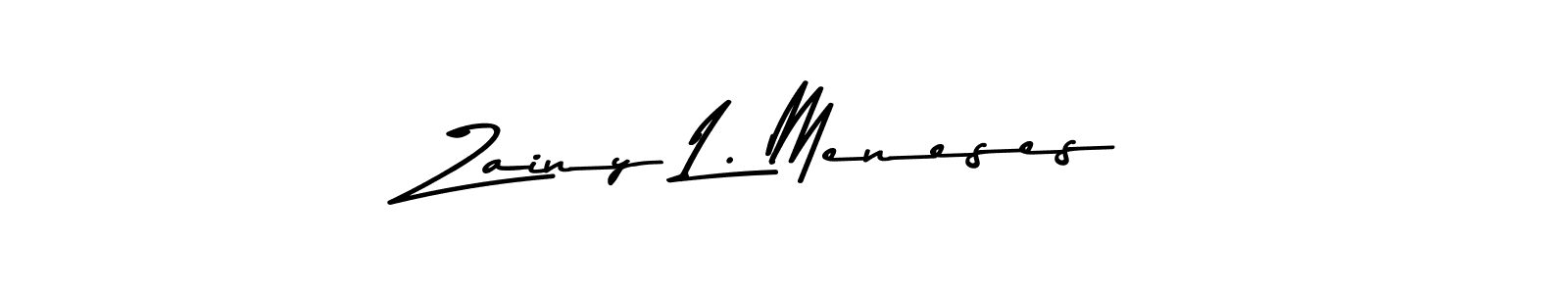 You should practise on your own different ways (Asem Kandis PERSONAL USE) to write your name (Zainy L. Meneses) in signature. don't let someone else do it for you. Zainy L. Meneses signature style 9 images and pictures png