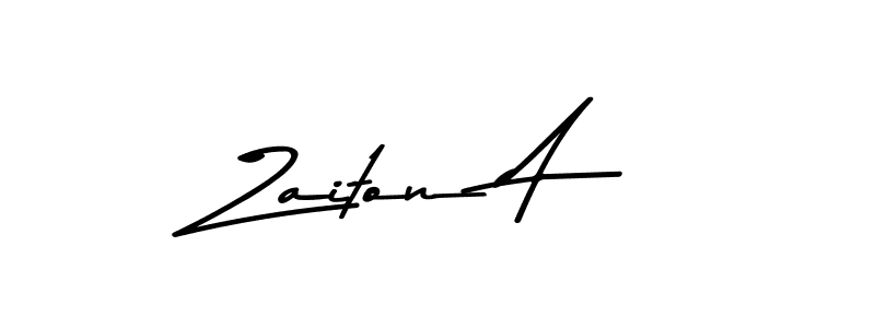 You should practise on your own different ways (Asem Kandis PERSONAL USE) to write your name (Zaiton A) in signature. don't let someone else do it for you. Zaiton A signature style 9 images and pictures png