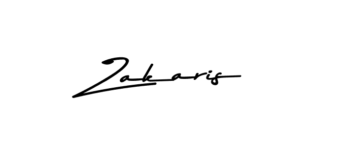 Make a beautiful signature design for name Zakaris. Use this online signature maker to create a handwritten signature for free. Zakaris signature style 9 images and pictures png